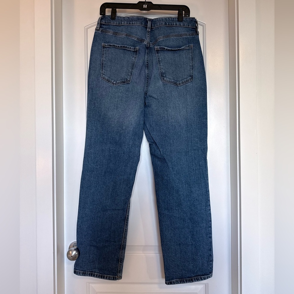 Dynamite Justina Blue Medium Wash Denim Jeans size 14 - Picture 3 of 8